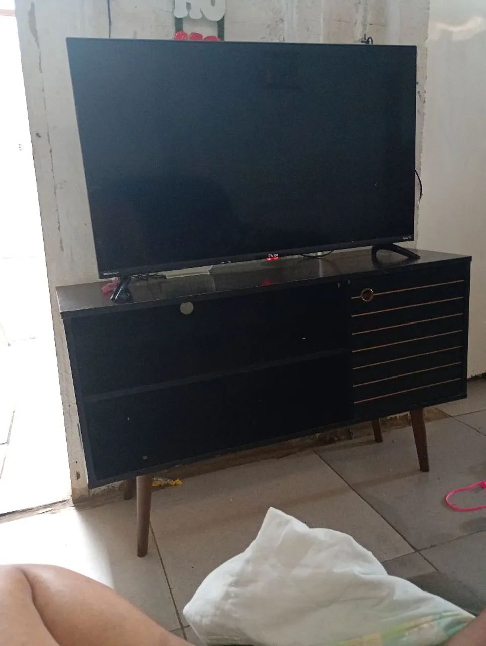Vendo tv com rack tv 40 polegadas Philco  - Foto 2