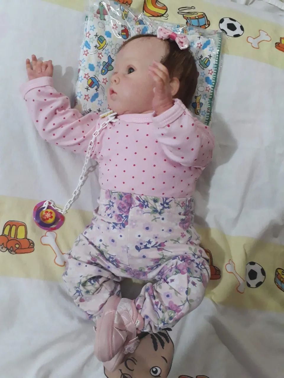 Bebe reborn  corpinho  de tecido  - Foto 3