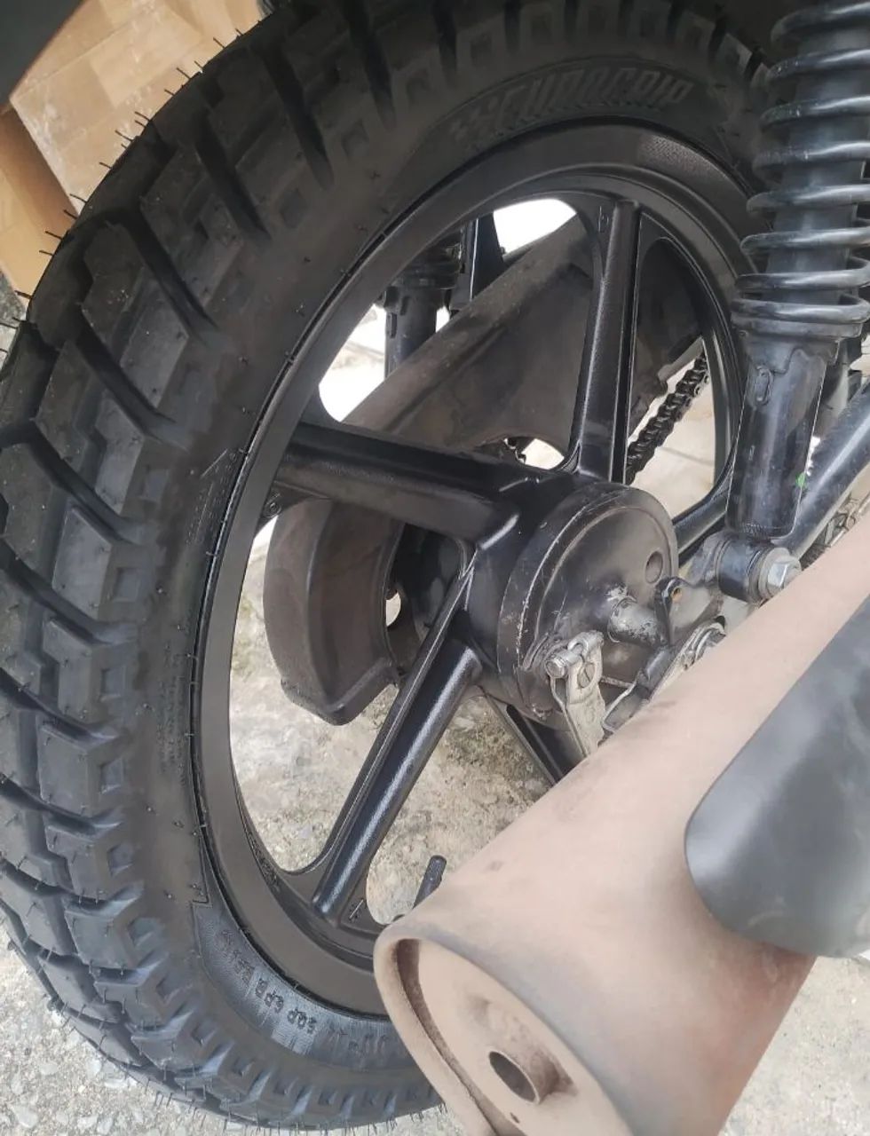 Tvs 110 2024 com baú 75 litros  - Foto 5