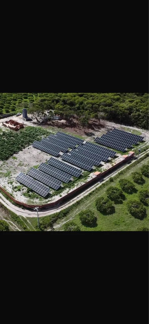 Usina Solar em Funcionamento | PERMUTA POR CARRO