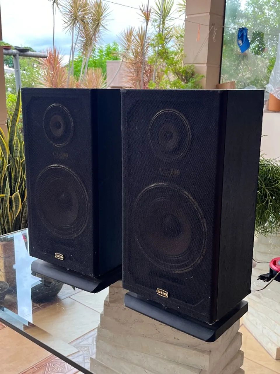 Par de Caixas Acústicas CCE CL-100