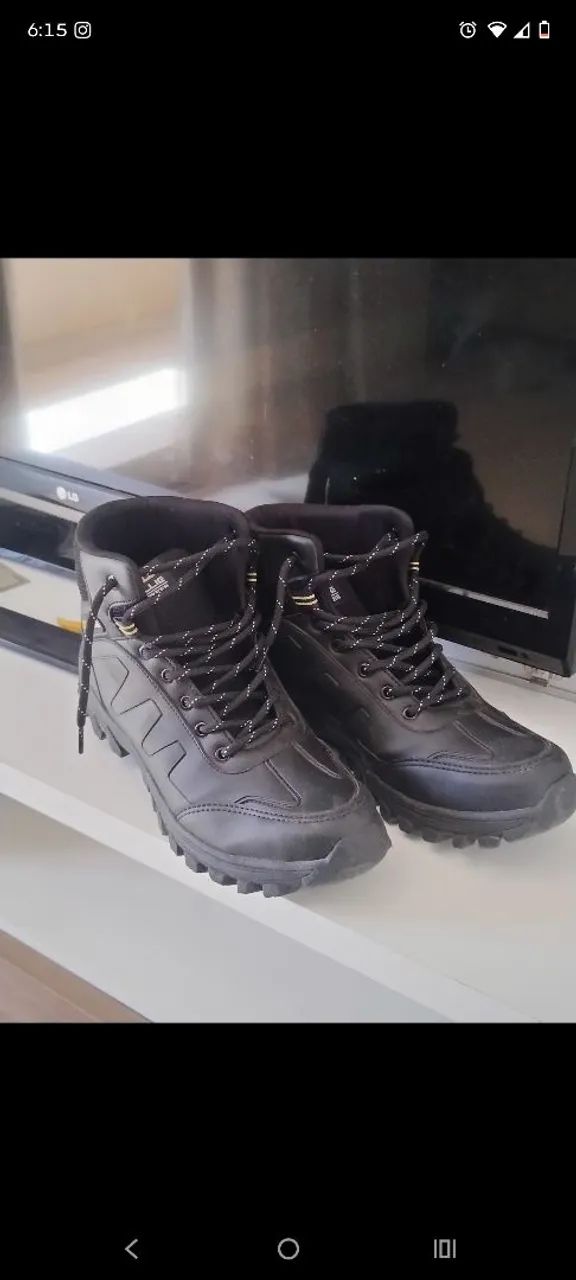 Bota Preta Masculina  - Foto 3