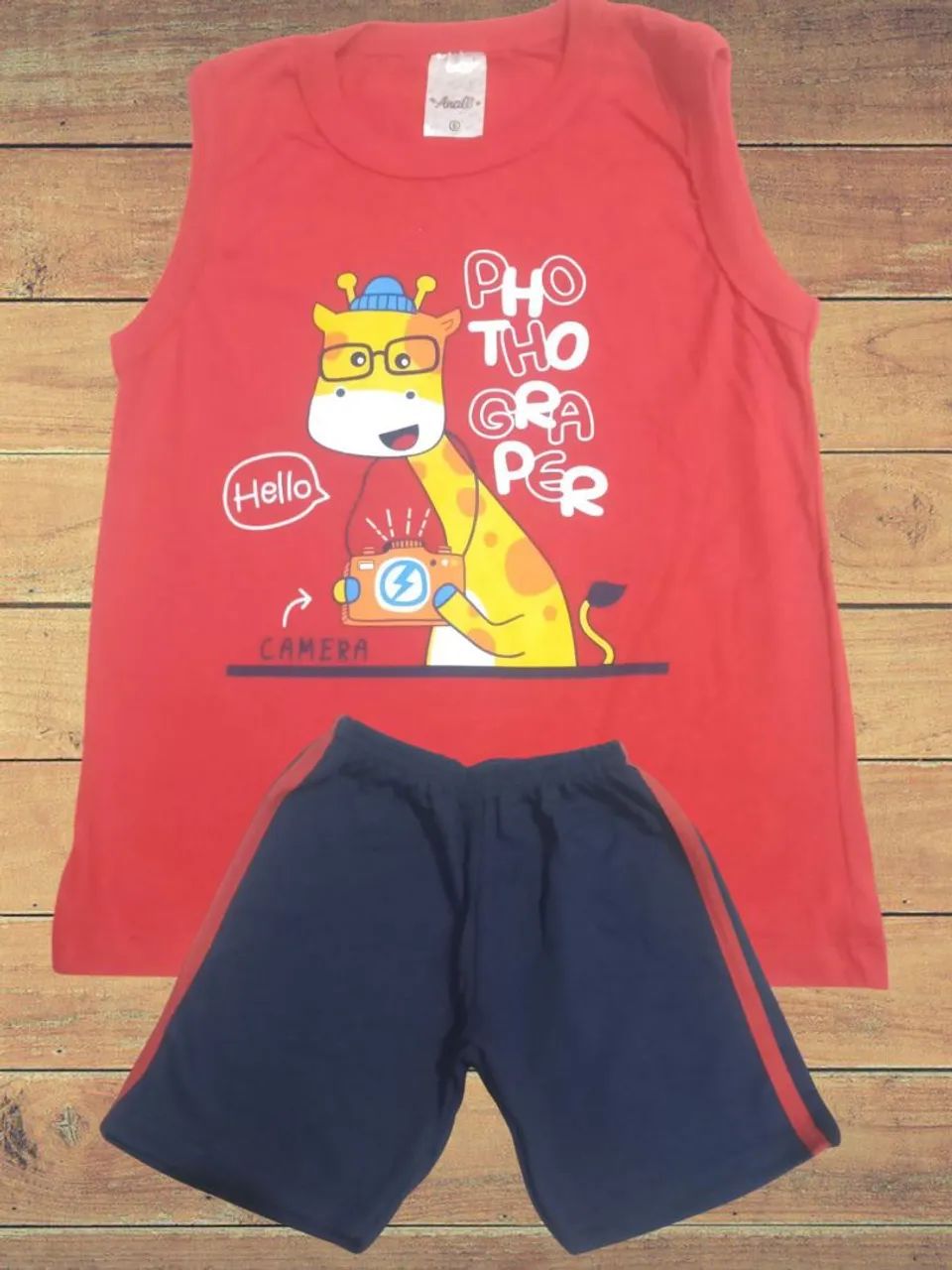 Conjunto Infantil Regata e Short - Meninos