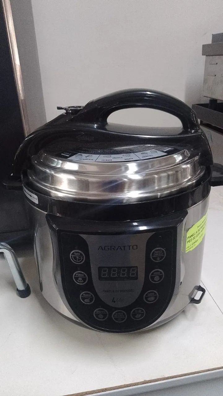 PANELA PRESSÃO ELETRICA AGRATTO NOVA