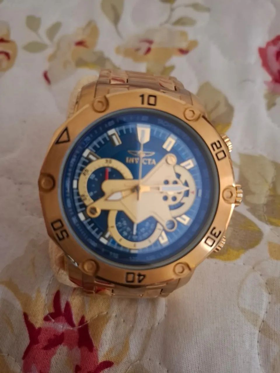 Relógio Invicta Dourado 22765 - Foto 3