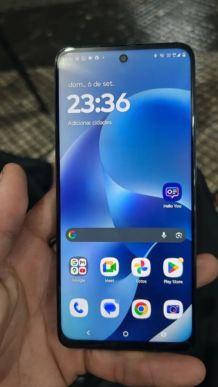 Moto g17 com 1 mês de uso