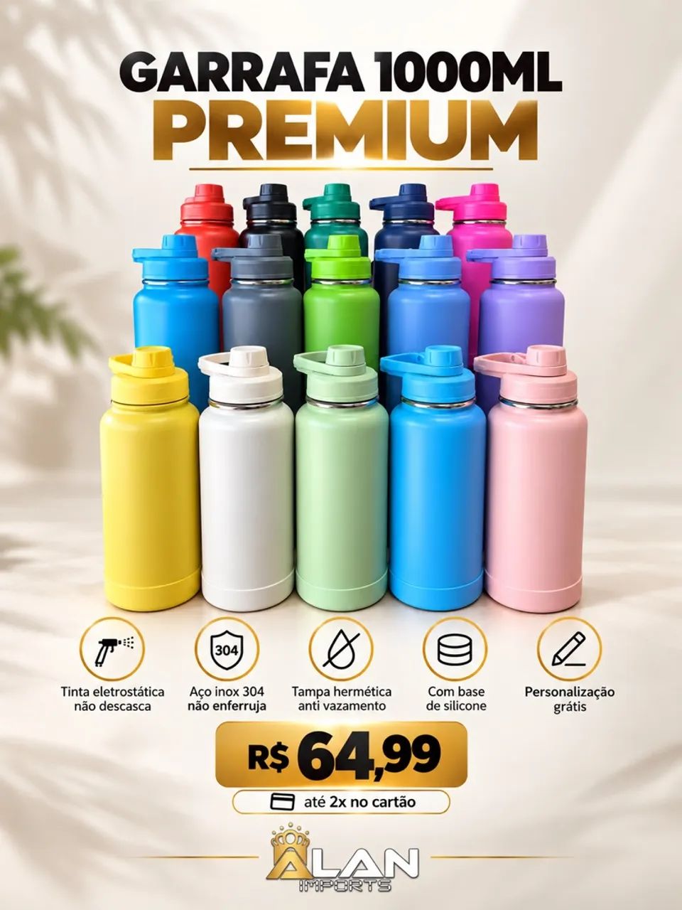 Garrafas Térmica Personalizada - Foto 3