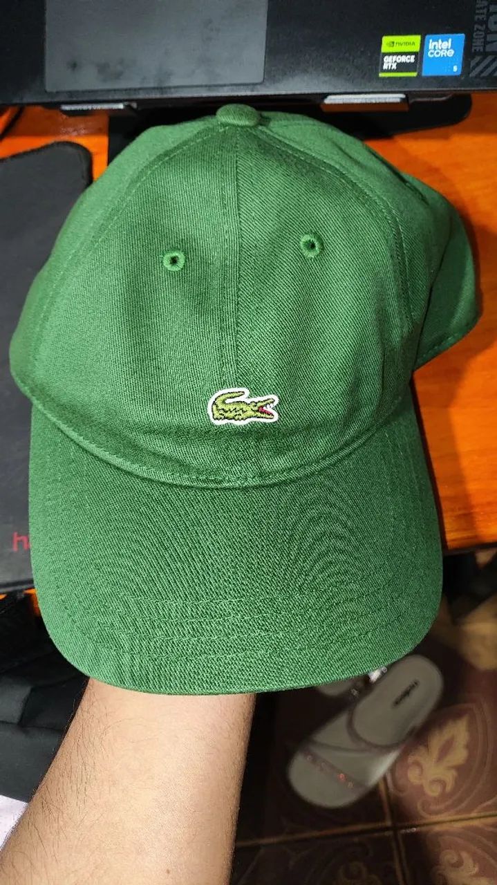 Boné Lacoste gabardine 