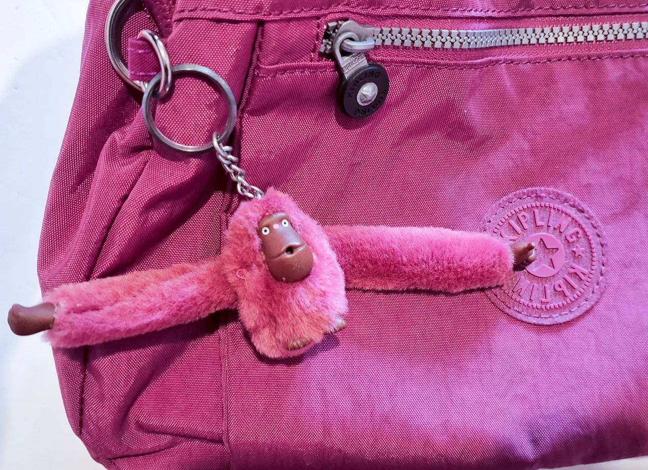 Bolsa kipling orelia roxa - Foto 4