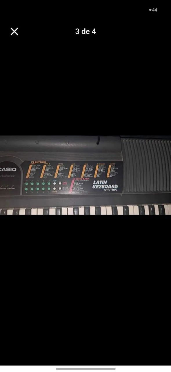 Teclado da casio original, aceito proposta e trocas - Foto 3