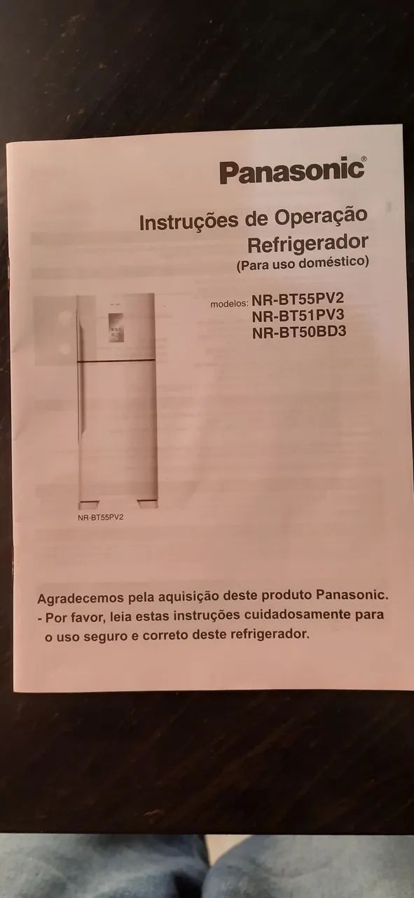 Geladeira Panasonic 435 litros frost free - Geladeiras e Freezers