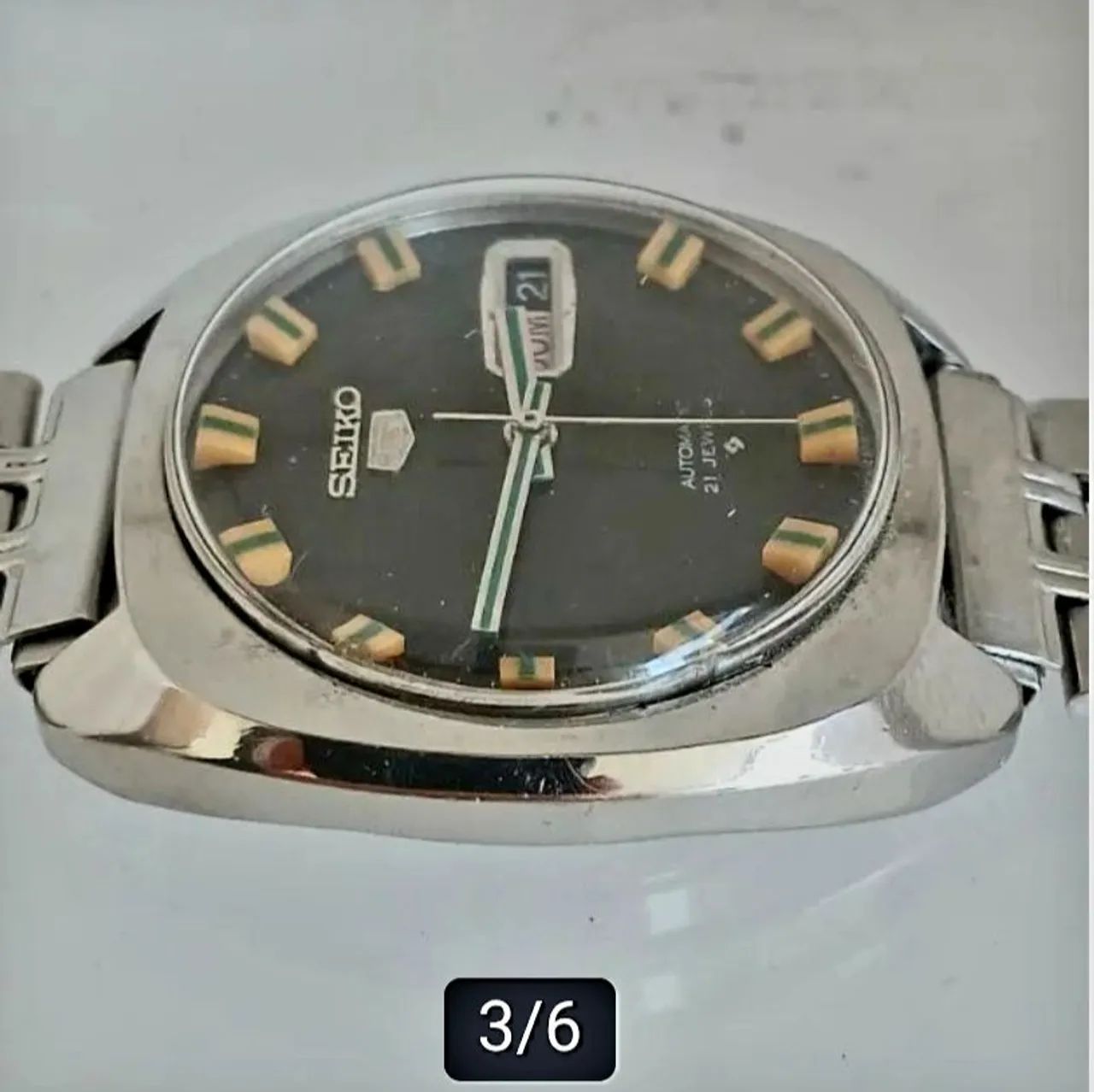 RELÓGIO SEIKO 5 AUTOMÁTICO 6119 JAPAN 