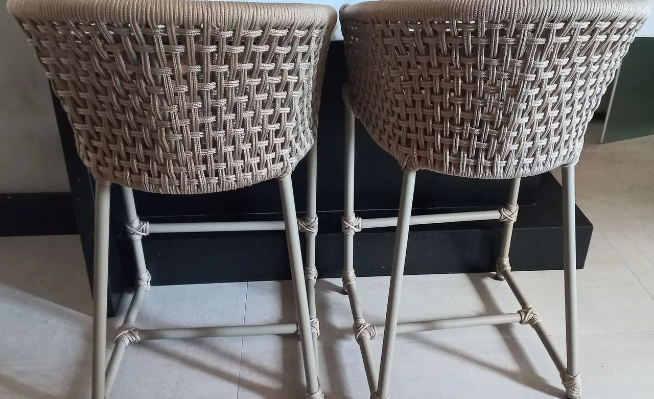 Banquetas de Corda Náutica  - Foto 2