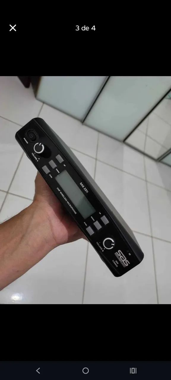 Microfone SANTO ANGELO. (ZERADO) - Foto 4