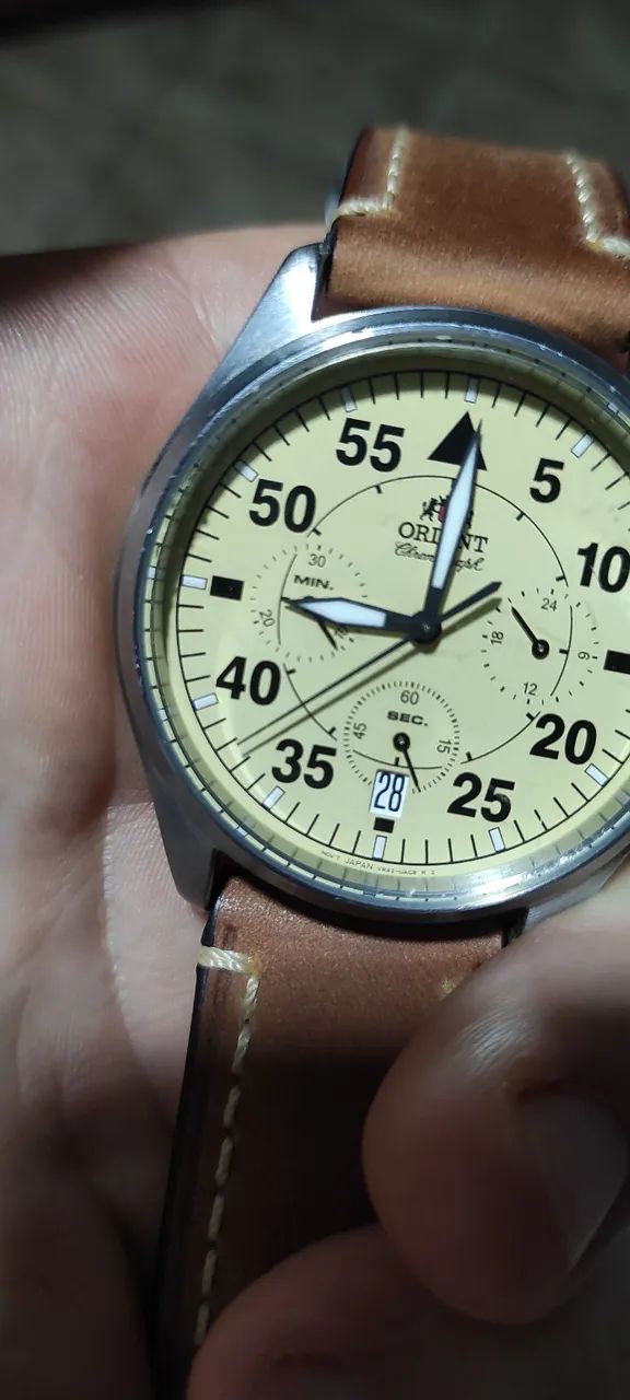 Relógio Orient Sports Flight Style Chronograph - Foto 4