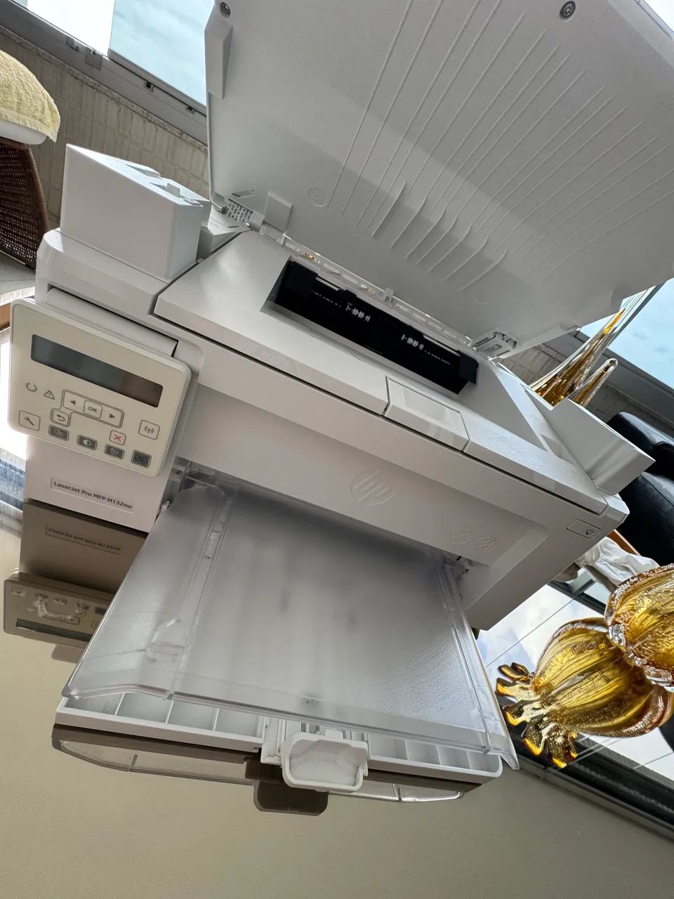 Impressora HP LaserJet Pro MFP M132nw Multifuncional Wi-Fi - Foto 4