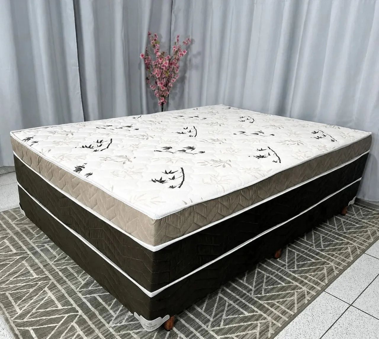 Cama Box Casal D33 Ortobello  - Entrega Rápida 