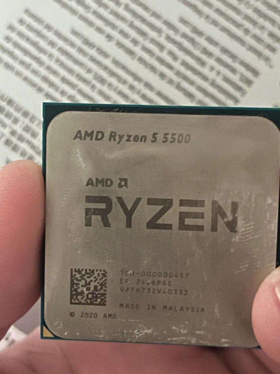 Processador ryzen 5 5500 