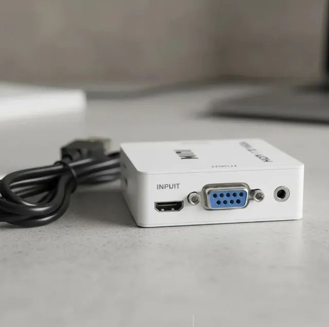 Mini Adaptador Rca Av Conversor P/ Hdmi - Foto 3