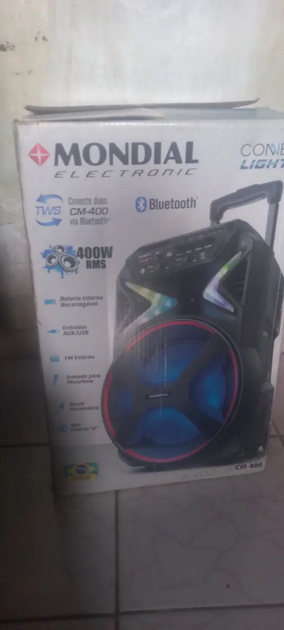 Vendo caixa d som mondial novinha - Foto 4