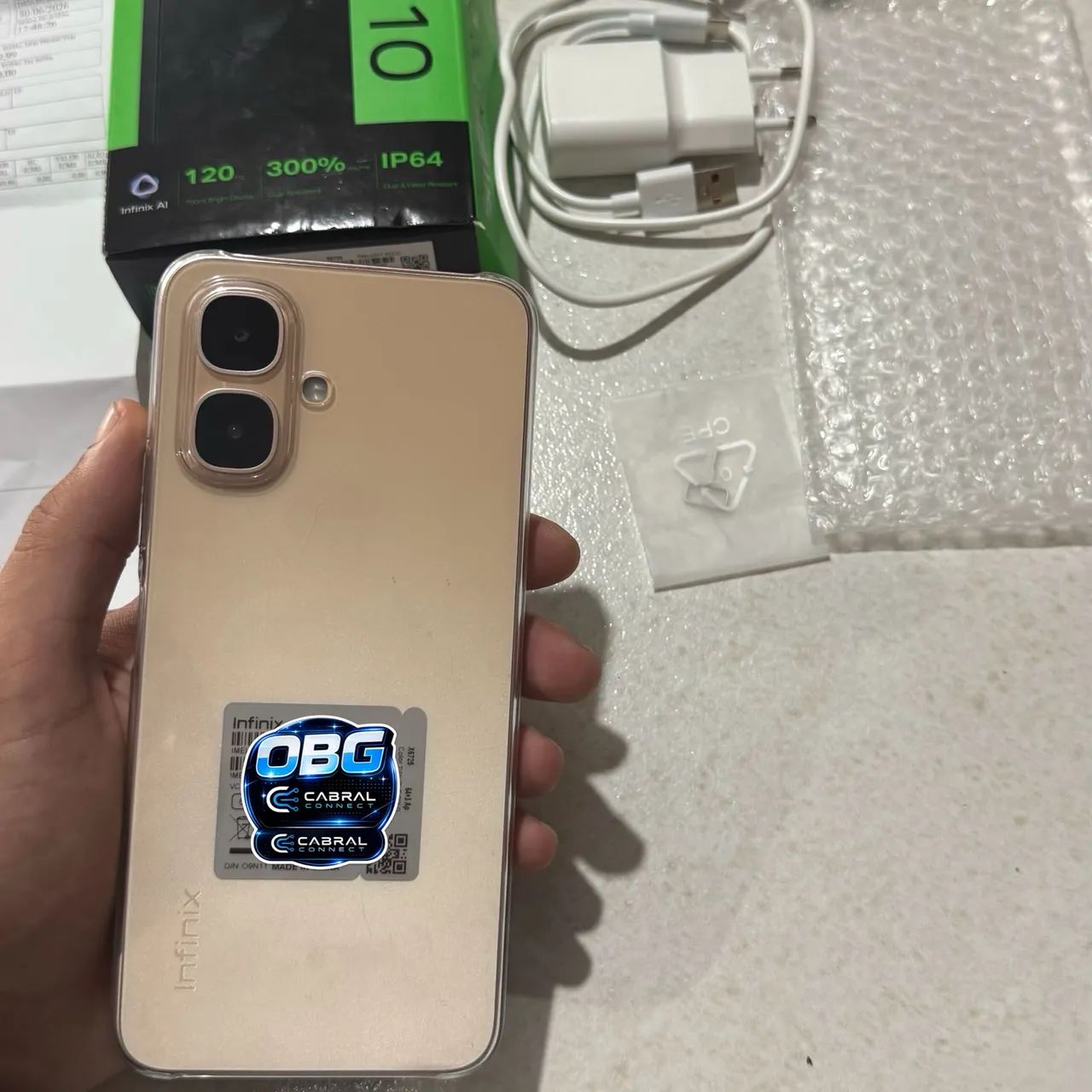 Celular infinix Impecável 