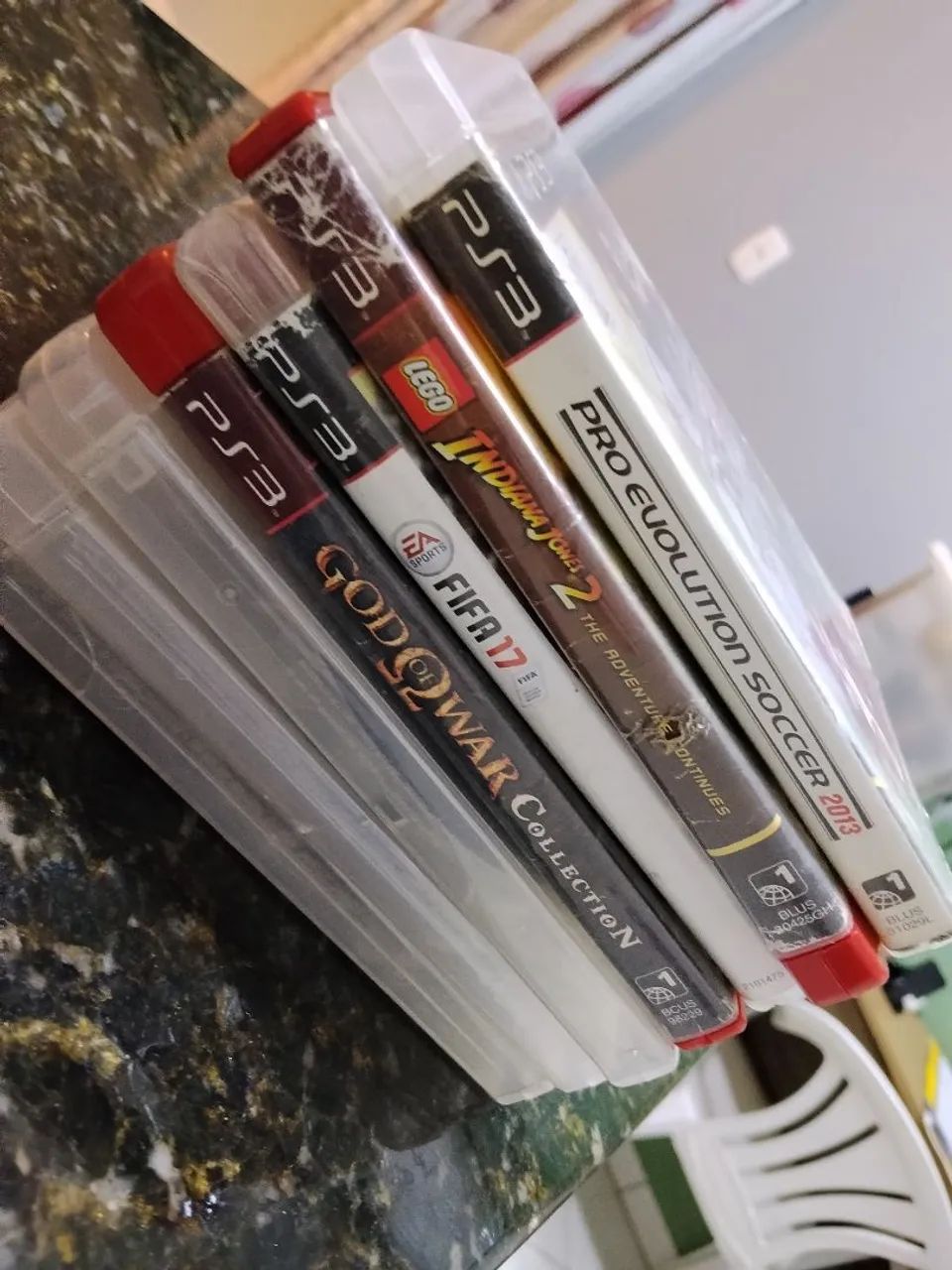 Lote com 7 Jogos Originais PS3 | LEGO, FIFA, PES, GT5, Mortal