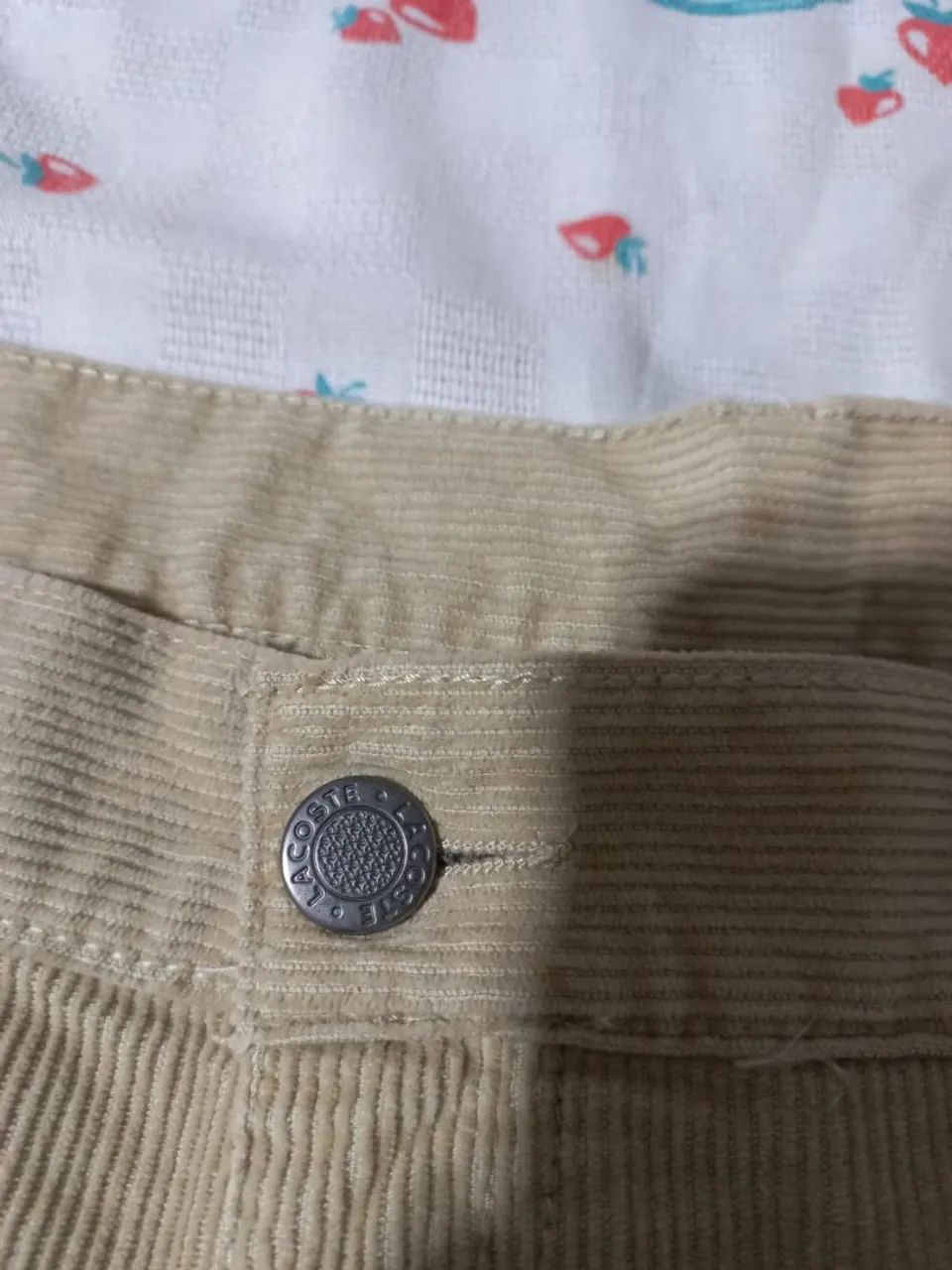 Calça masculina Lacoste tamanho 42 - Foto 4