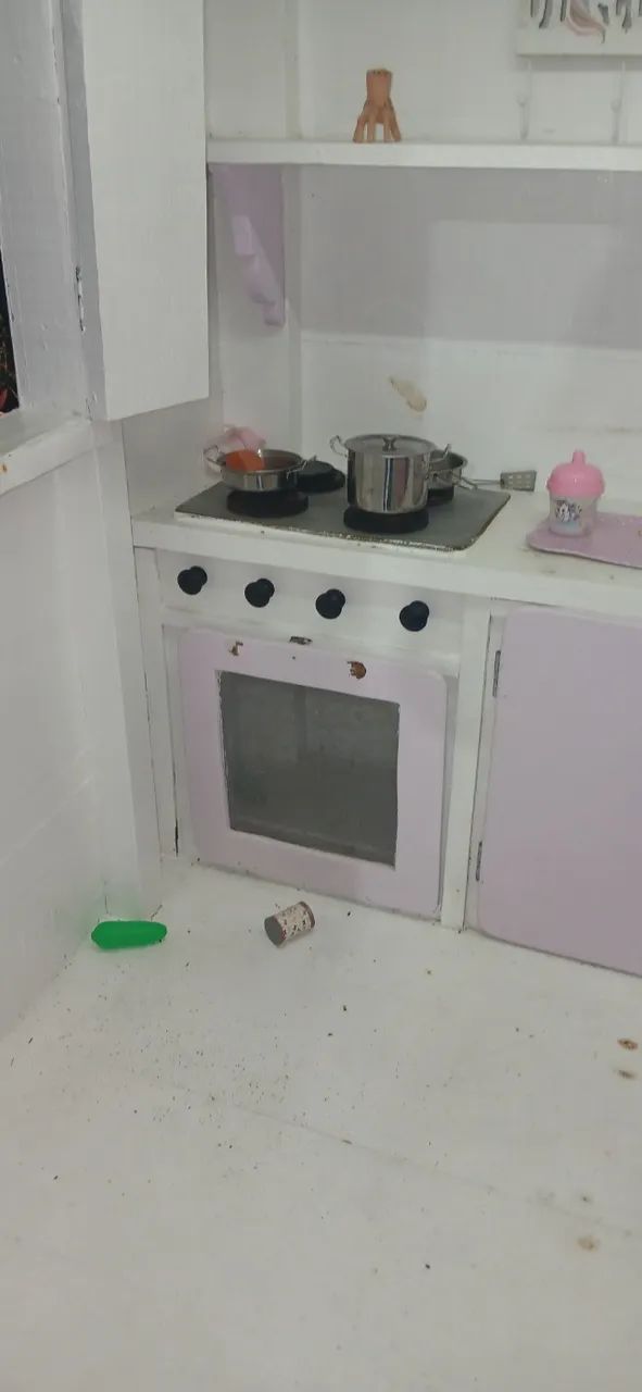 Casinha de boneca play ground completo com escorrega e balanco.   - Foto 2