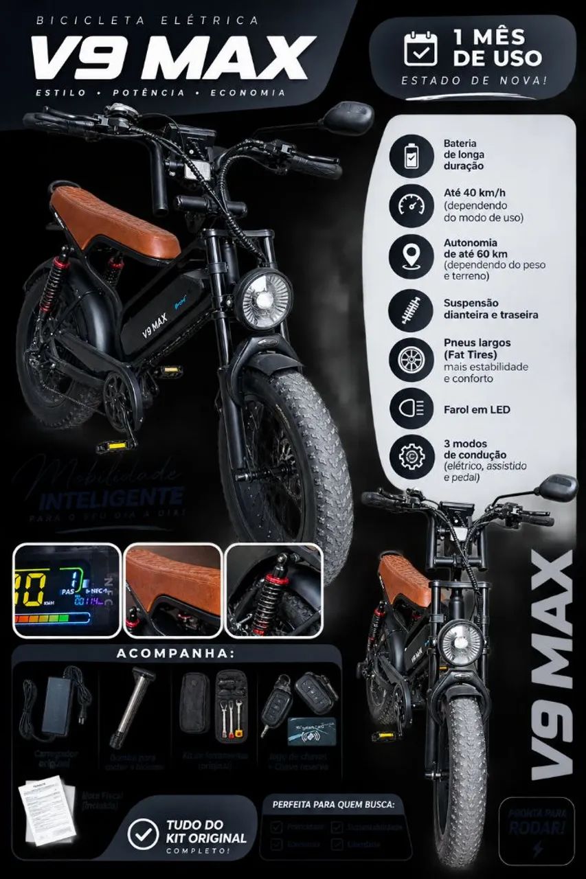 Vendo Bicicleta V9 Max