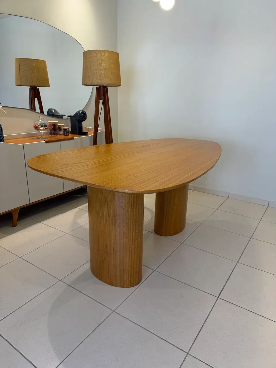 Mesa orgânica 6 lugares  - Foto 3
