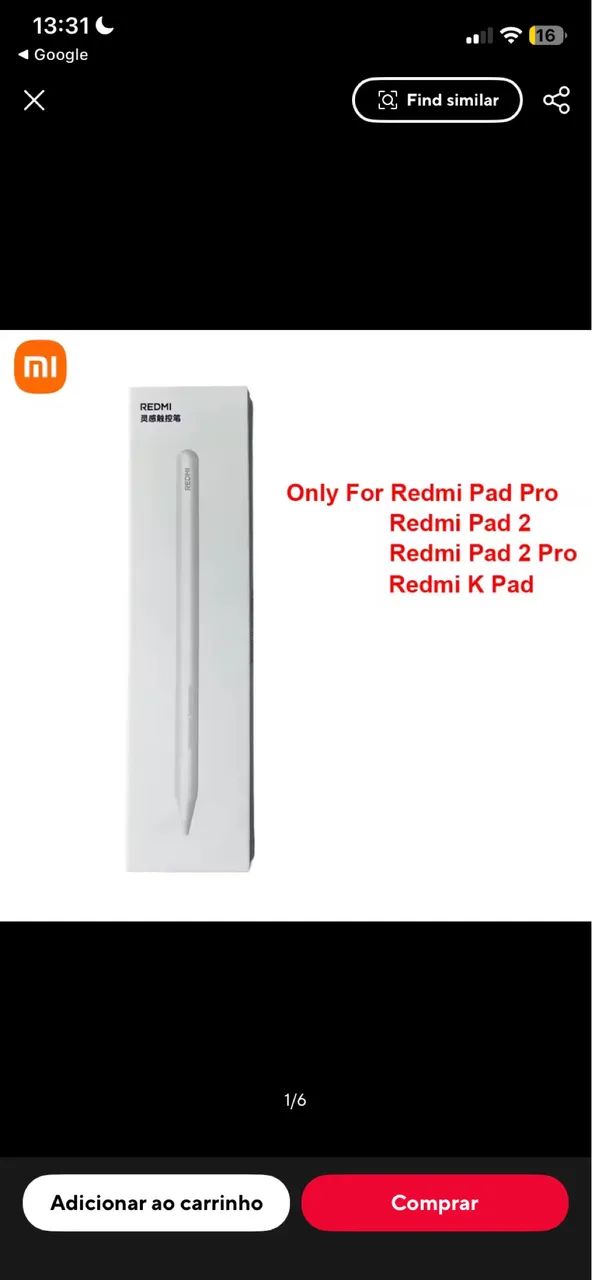 Caneta Redmi Pad - Foto 3