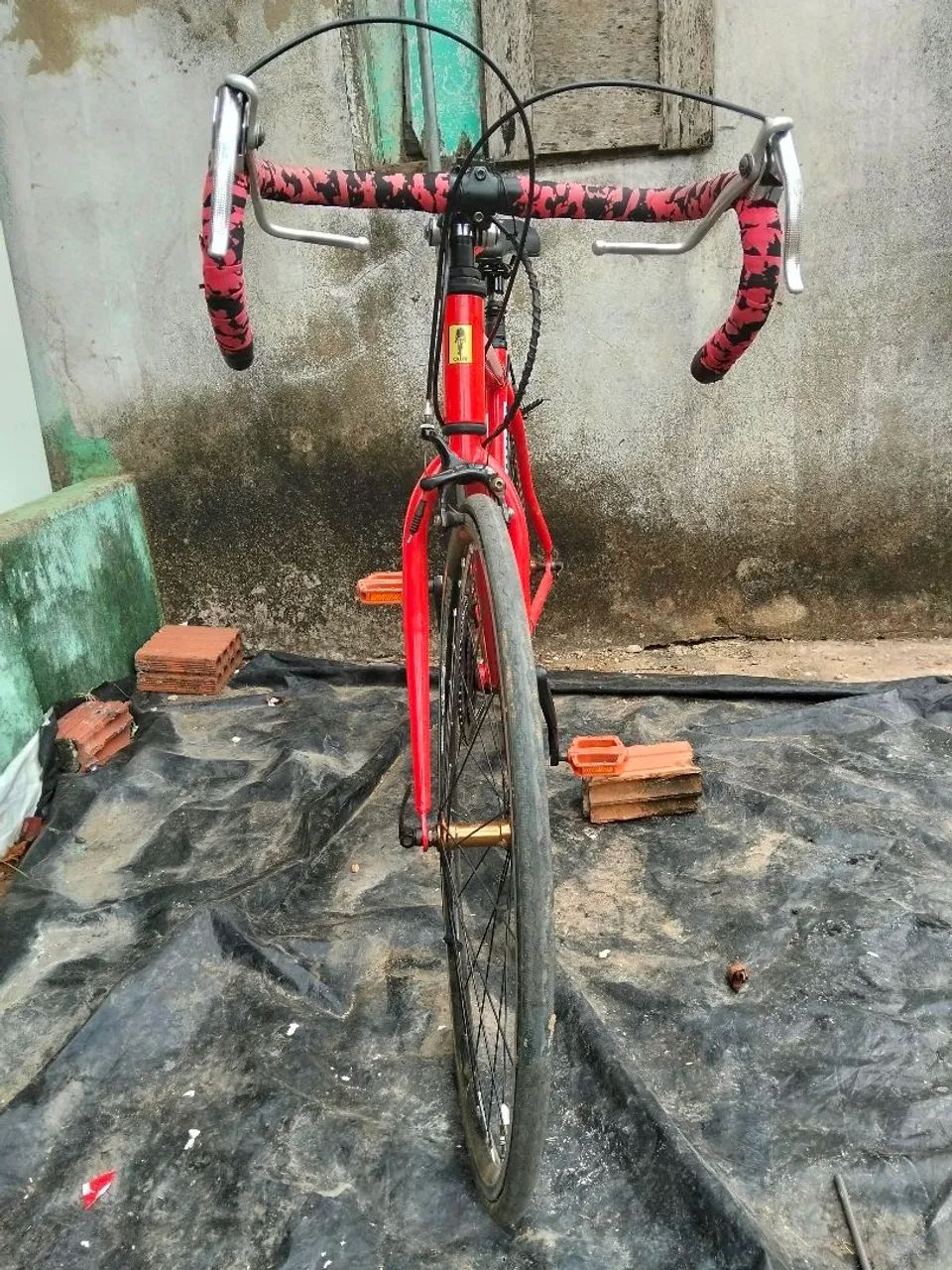 Caloi 10 speed laranja neon - Foto 5