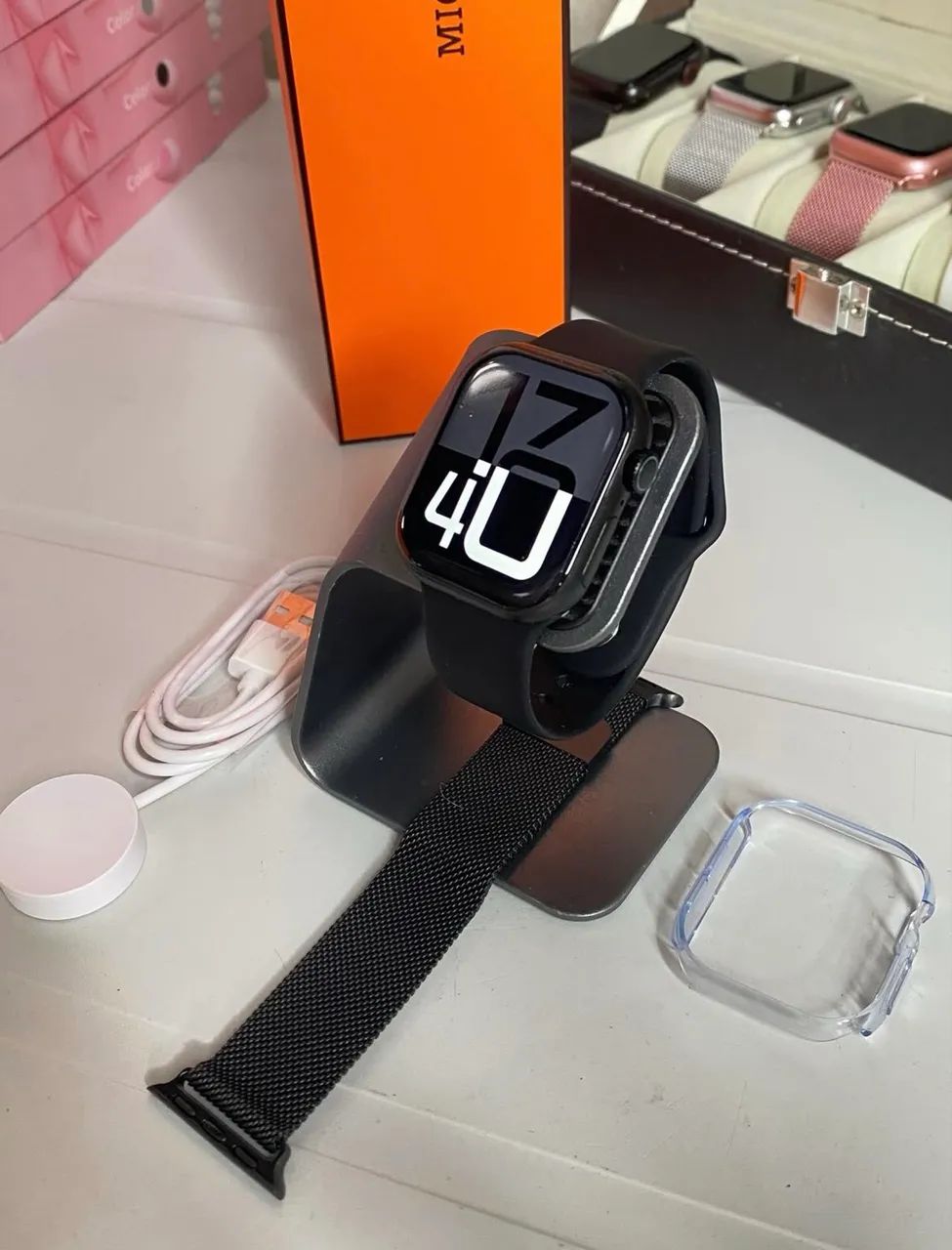 Smartwatch Lançamento S11 mini 42mm Responde WhatsApp  - Foto 4