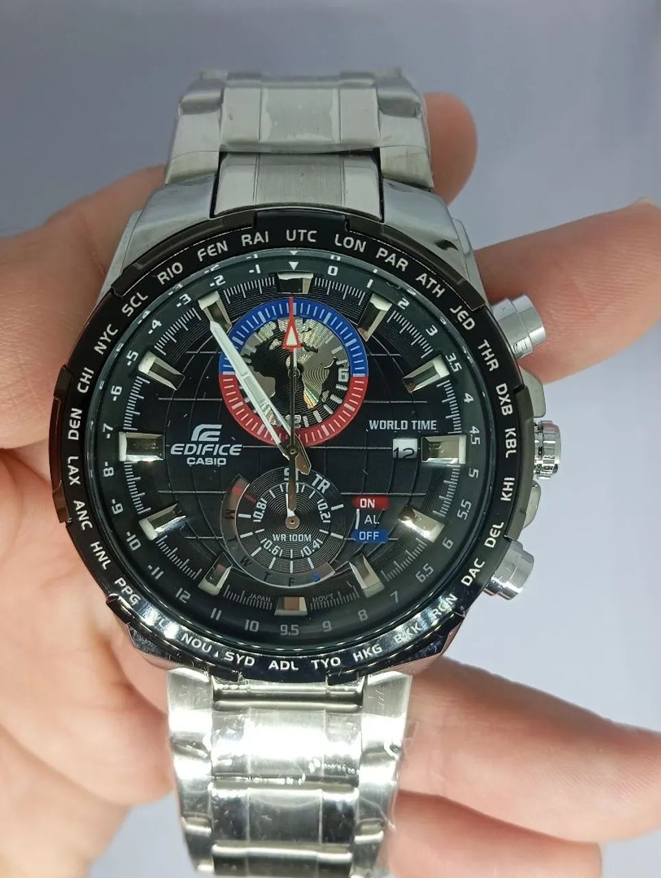 Relógio Casio edifício, 1 linha,todos os ponteiros funcional - Foto 2