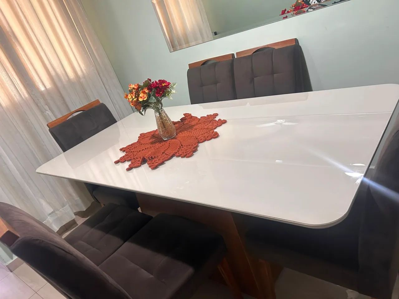 Mesa 6 cadeiras *Alta Linha* - Foto 3