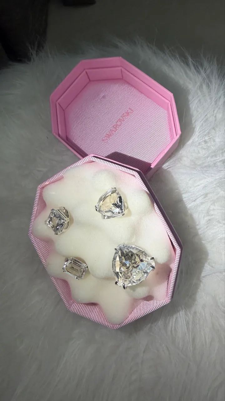 Joias Swarovski Brincos
