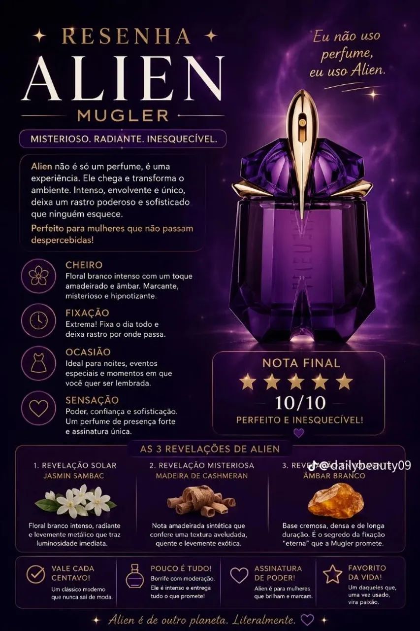 Perfume Importado Alien de Mugler 60ml
