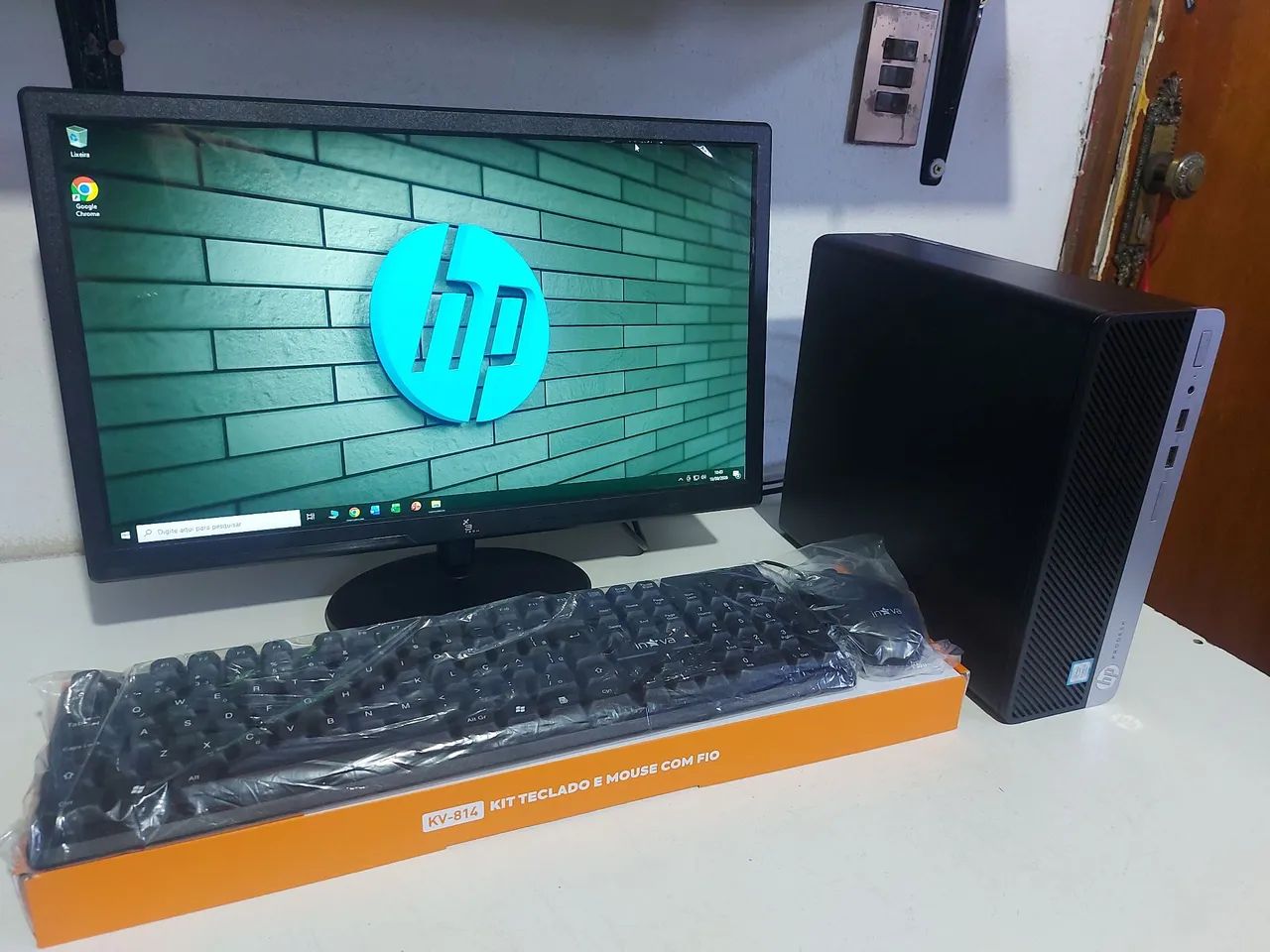 Pc Computador Completo HP Slim Empresarial intel Core i7 Ddr4. 