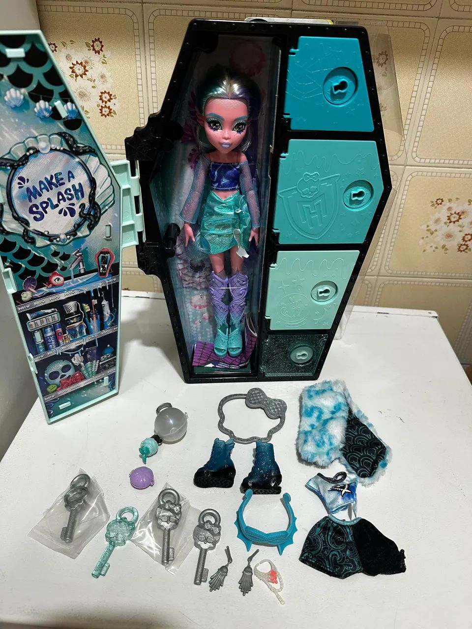 Boneca Monster Lagoona Blue Mattel - Foto 2