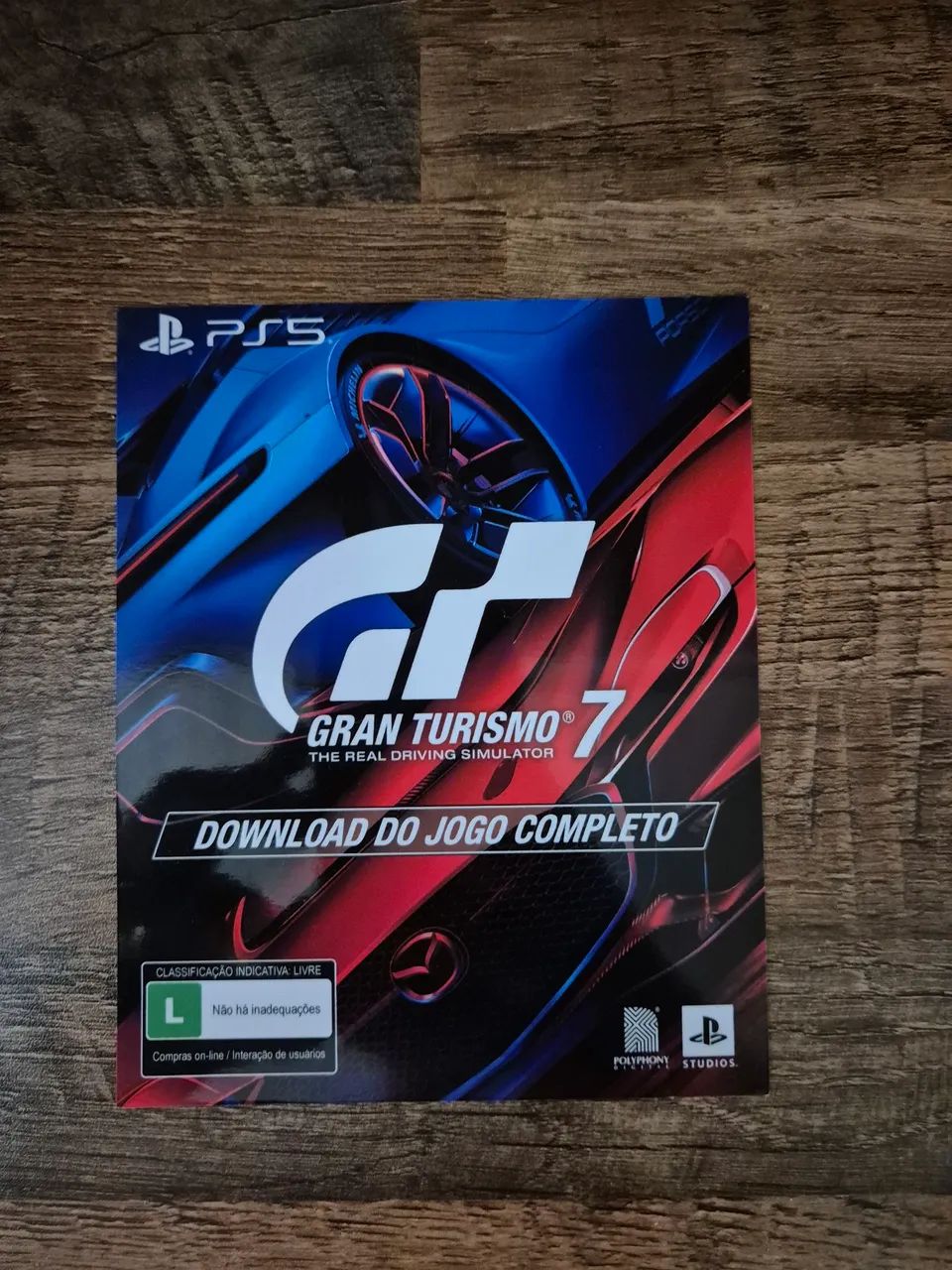 Gran turismo 7 PS5 mídia digital