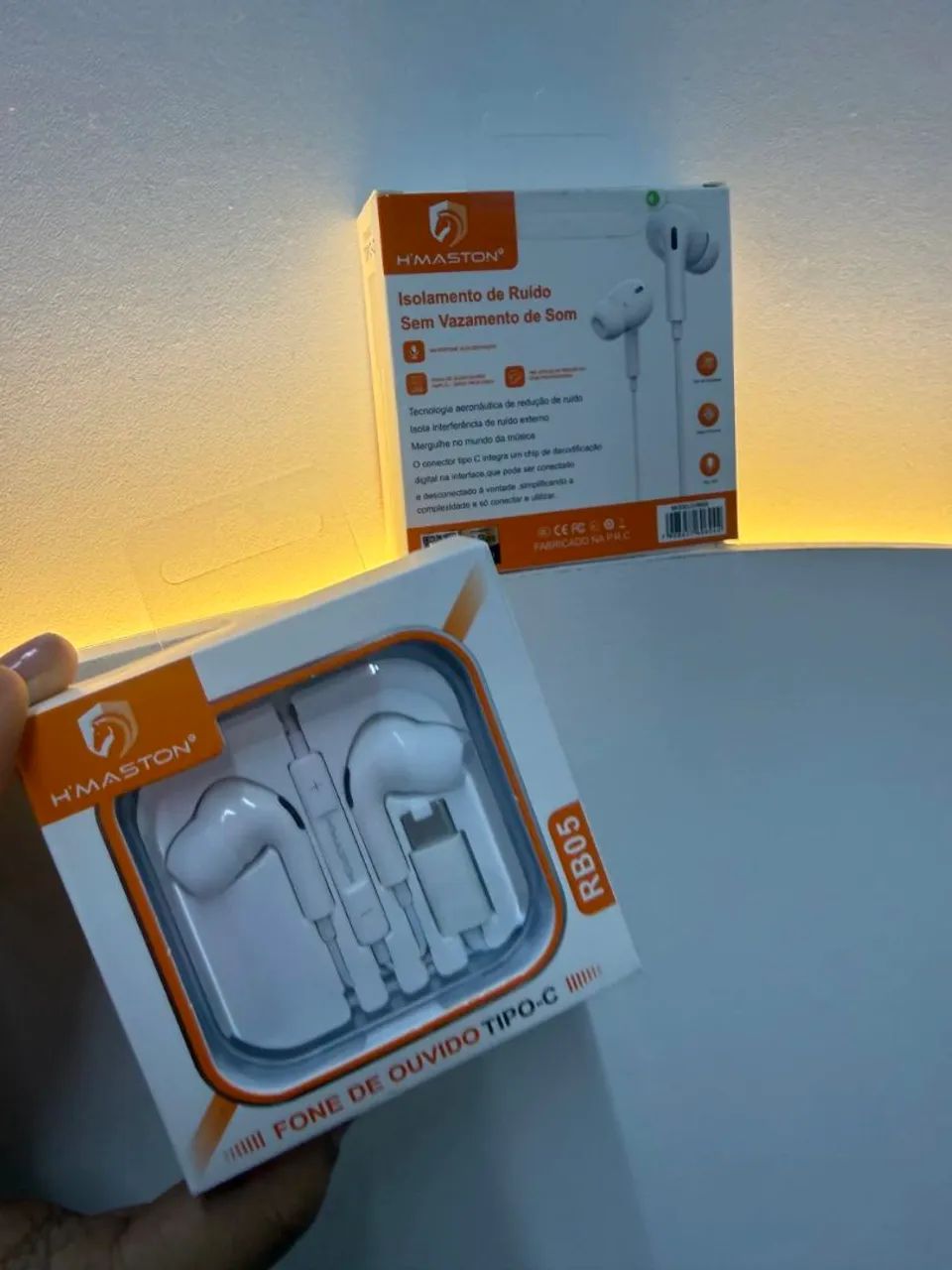 Fone de ouvido para iPhone tipo C - Foto 3