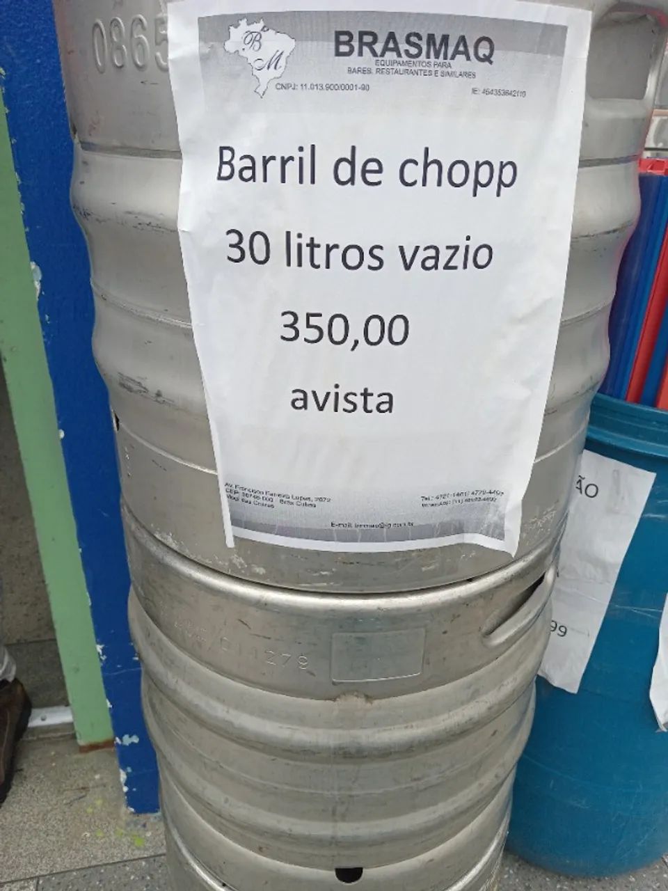 Barril de Chopp 30 litros ( Vazilhame) - Foto 3