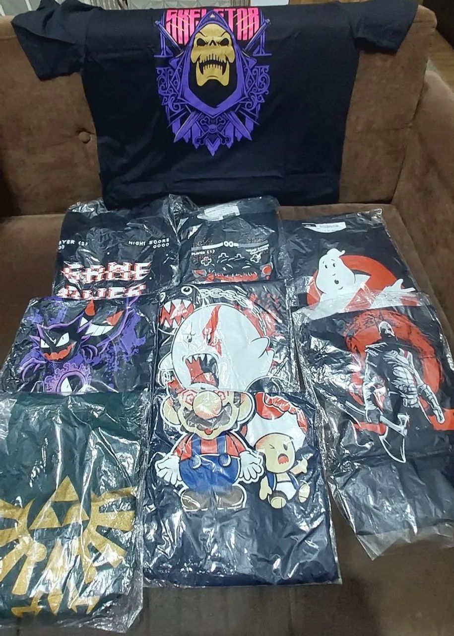 Lote camisetas geek - Foto 2