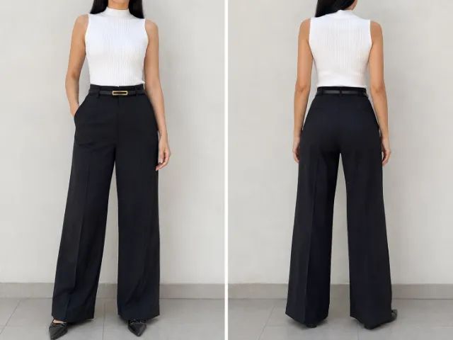 Calça Social Feminina + 2 Blusas  - Foto 4