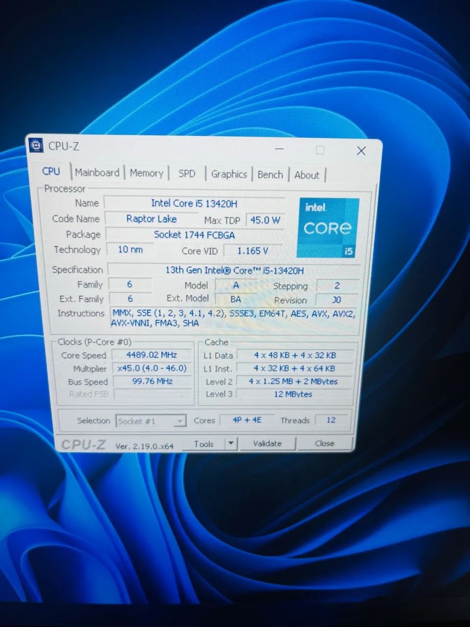 Notebook ideapad slim i5 13420H 8GB DDR5 - Foto 5