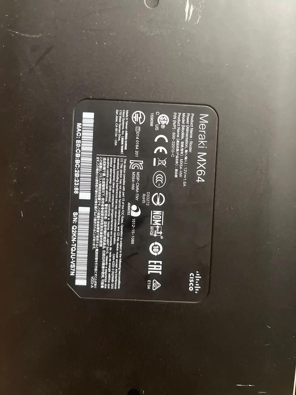 Meraki MX64 - Foto 2