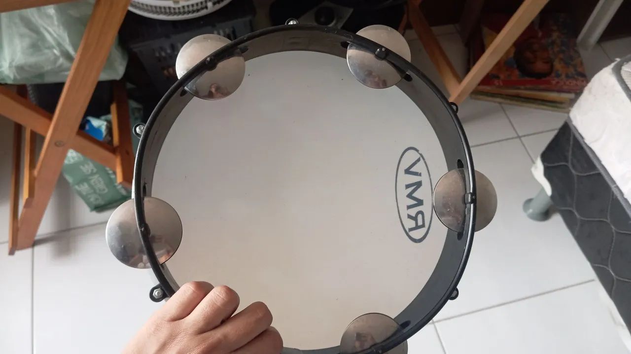 Pandeiro de nylon - Foto 3
