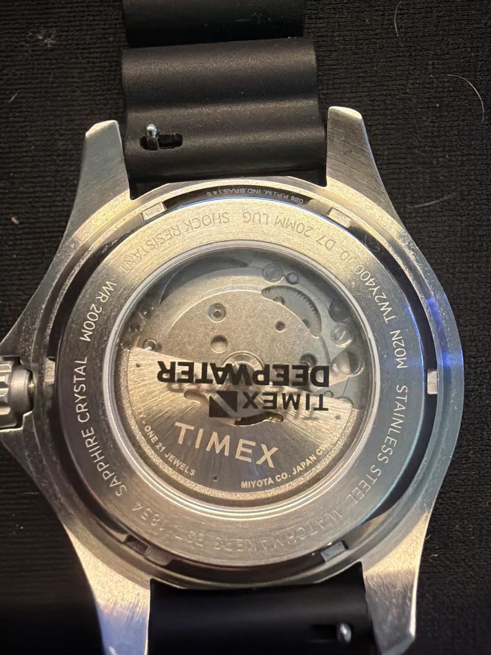 Relógio timex deepwater automático  - Foto 3
