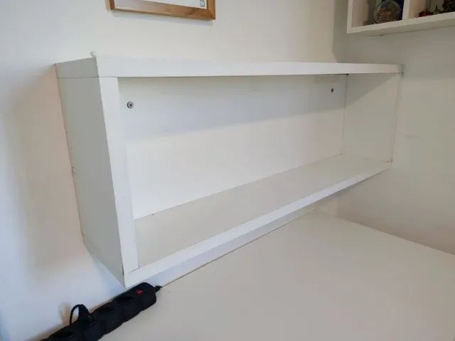 Nicho retangular em MDF branco