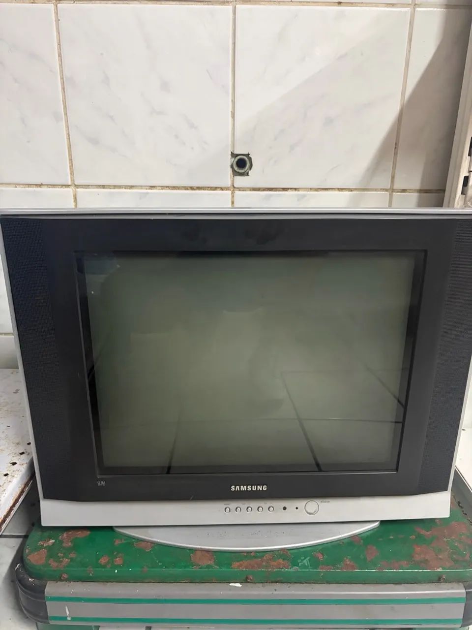 TV de Tubo Samsung 21 Polegadas - CL-21Z43MQ - Retrô